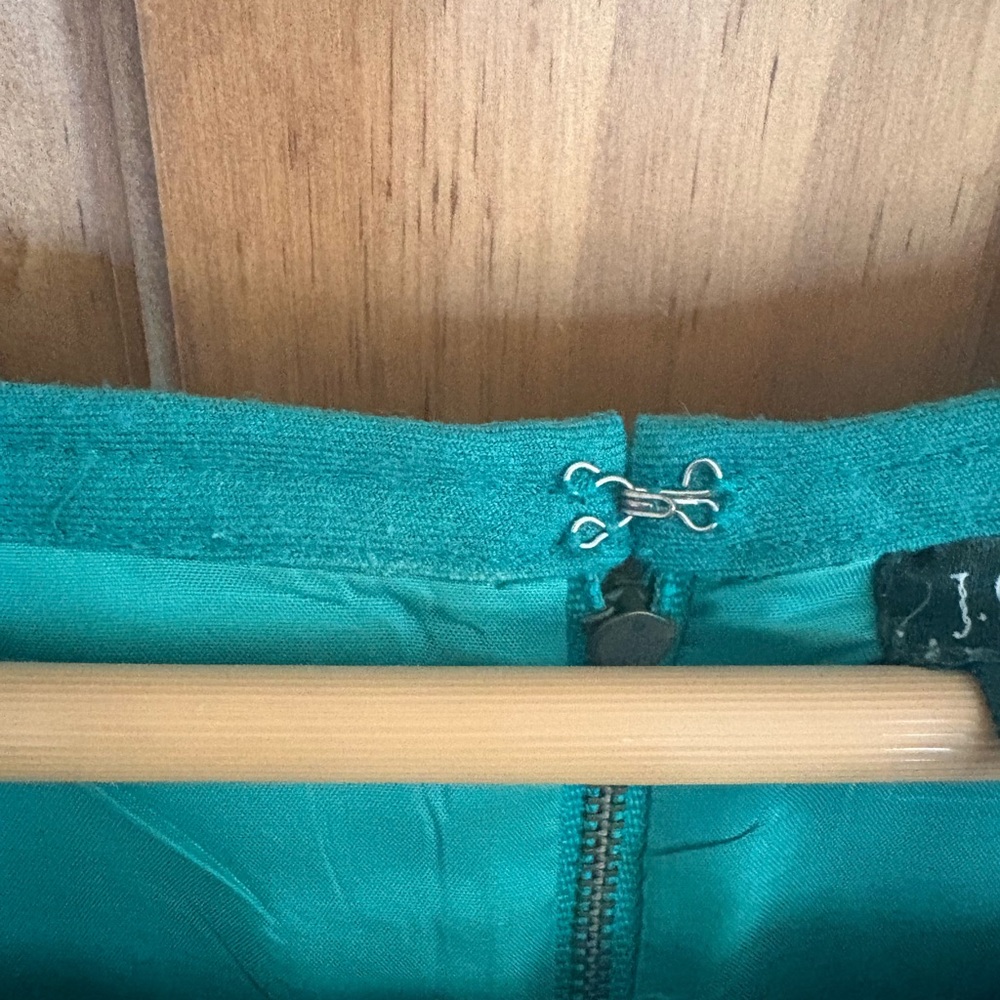 J. Crew Clea Dress in green, women’s size 10 - Picture 5 of 7
